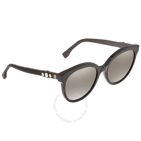 Fendi Fun Fair Grey Round Ladies Sunglasses FF 0268/S 